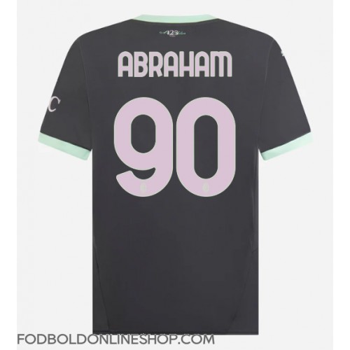 AC Milan Tammy Abraham #90 Tredjetrøje 2024-25 Kortærmet